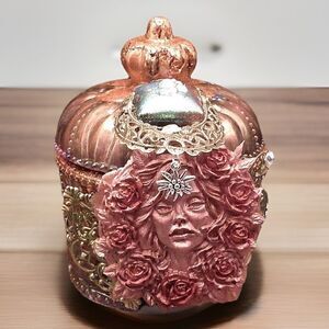 Floral Fantasy Ornate Storybook Line One Of A Kind Goddess Jeweled Jewelry Box